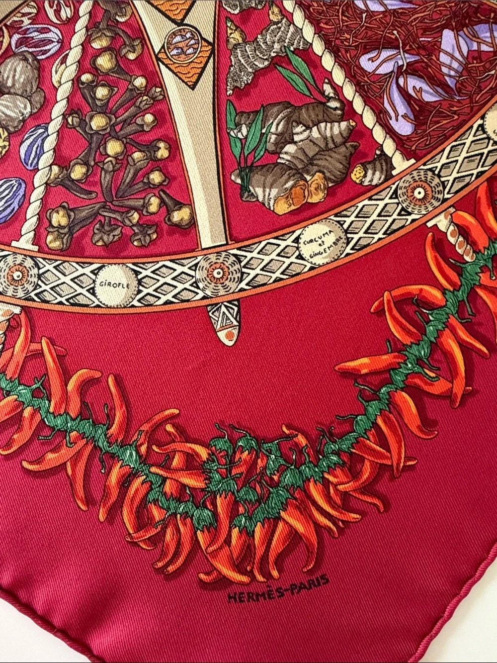 Hermes Scarf with Box